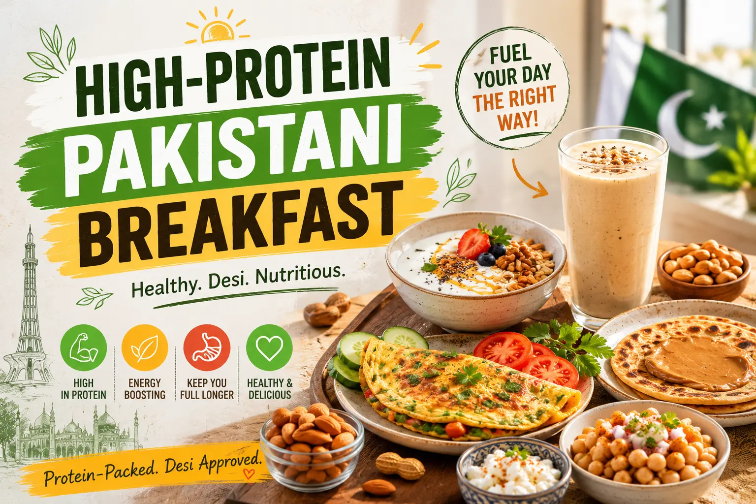 High-Protein Pakistani Breakfast Ideas β Beyond Anda Paratha